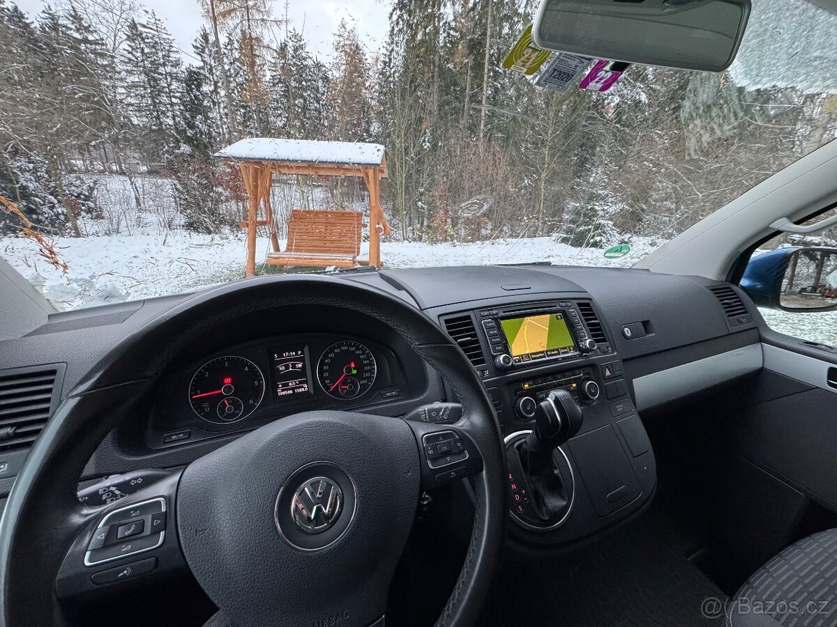 Multivan T5.2 , dsg, nezávislé topení, málo km, 7 míst - 5