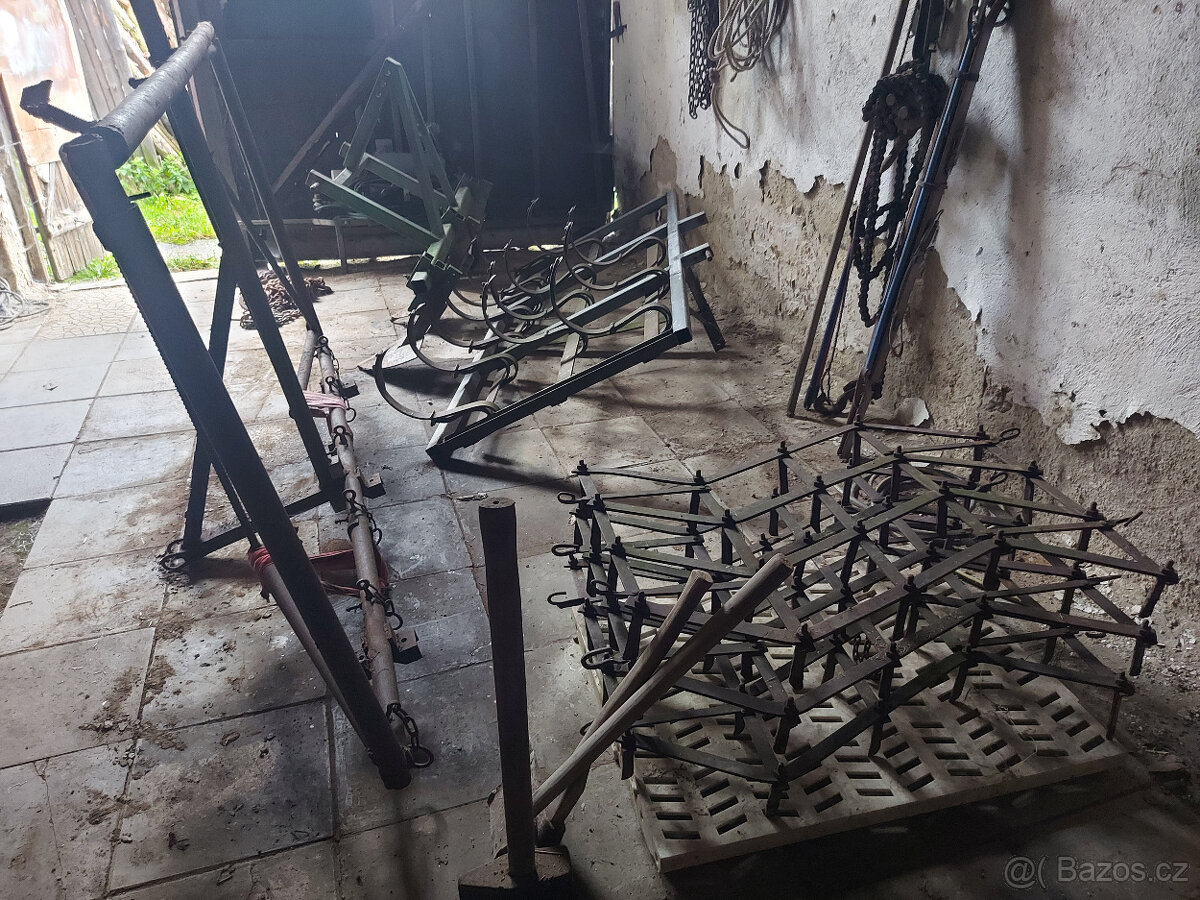 Pluh troják a brány na vláčení - 5