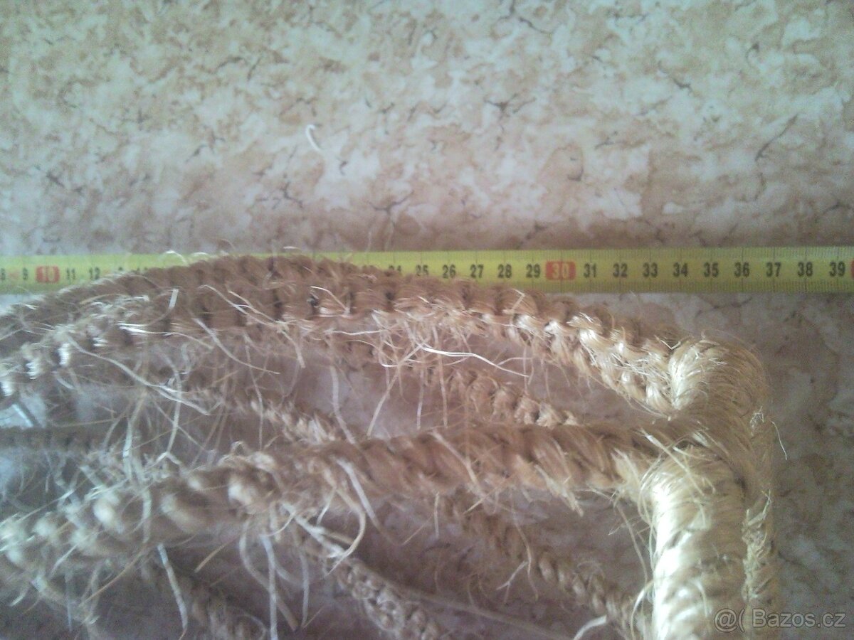 LAMPA ZÁNOVNÍ DRHANÁ ZE SISALOVÉHO PROVAZU - 5