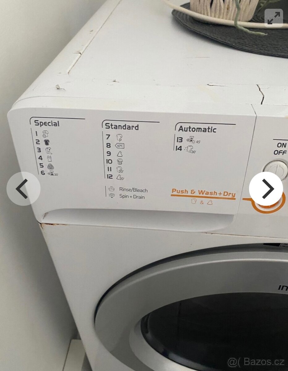 Pračka + sušička Indesit innex - 5