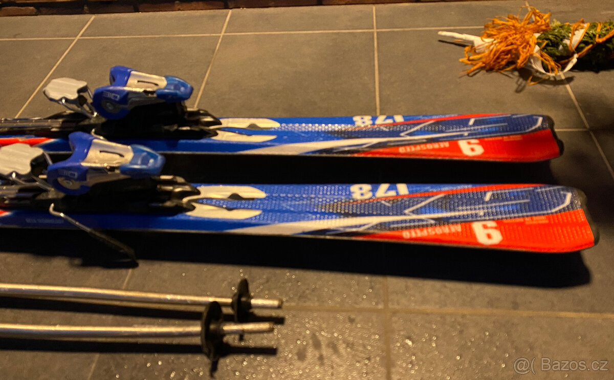 Lyže Atomic Aerospeed 178cm s hůlkami Gabel - 5