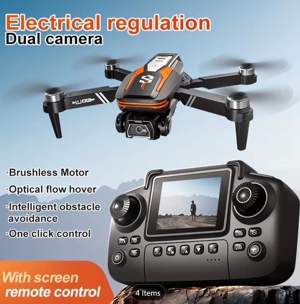 Dron LU 80 – skládací s HD kamerou a LED světly - 5