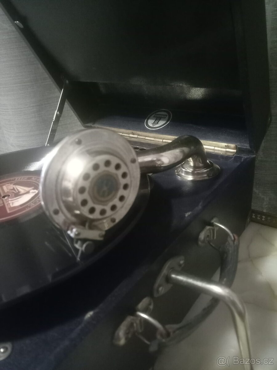 Kufříkový gramofon "Tempophon" - 5