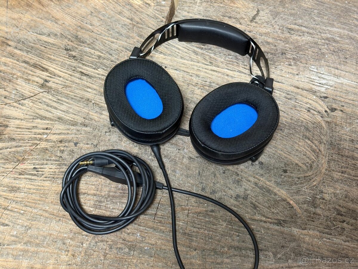 Audio-Technica ATH-G1 Černá-Modrá PC sluchátka - 5