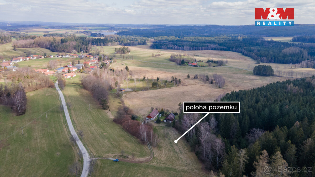 Prodej louky, 4279 m², Číměř - Nová Ves - 5
