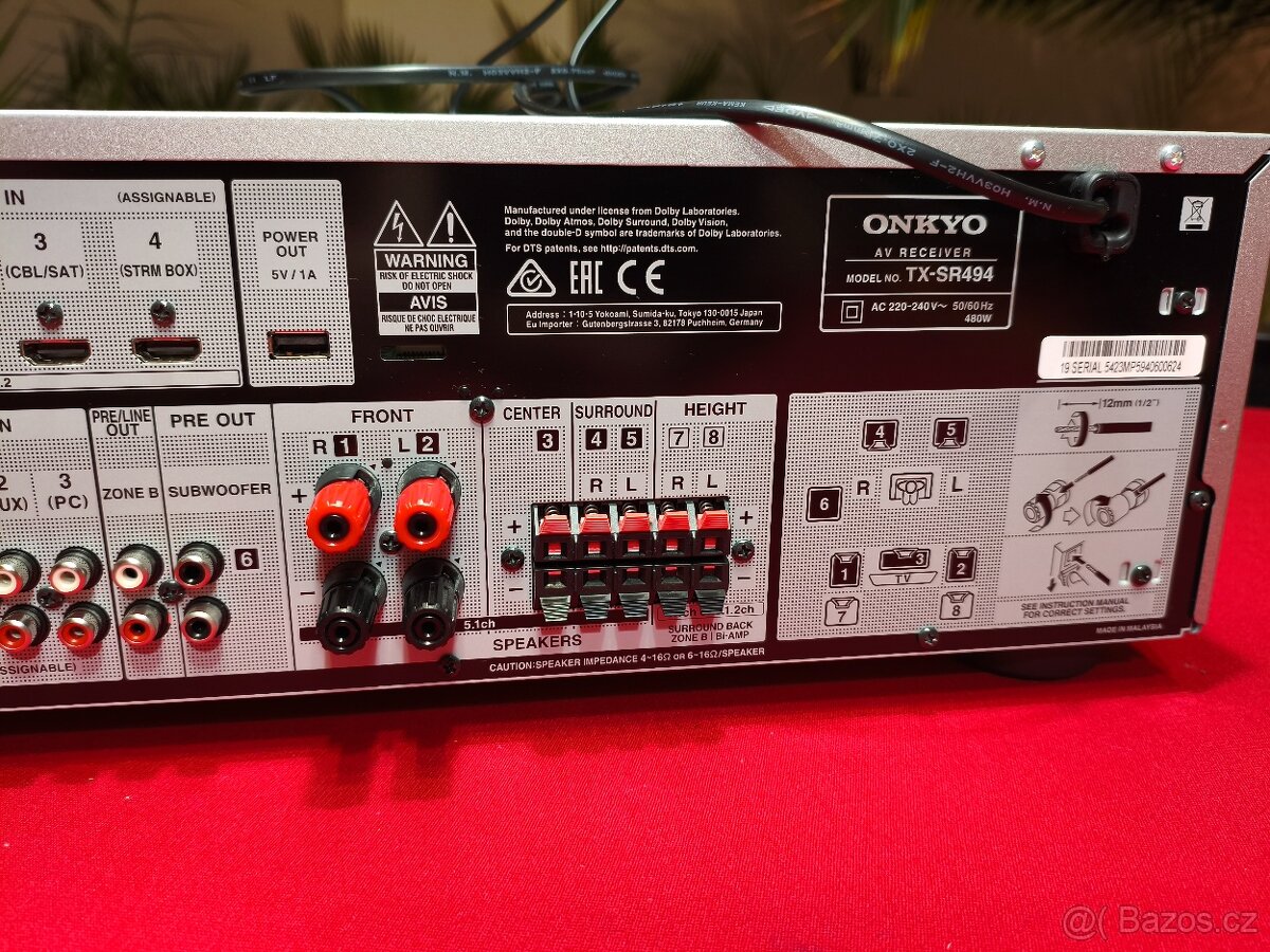 ONKYO TX-SR494 - 5