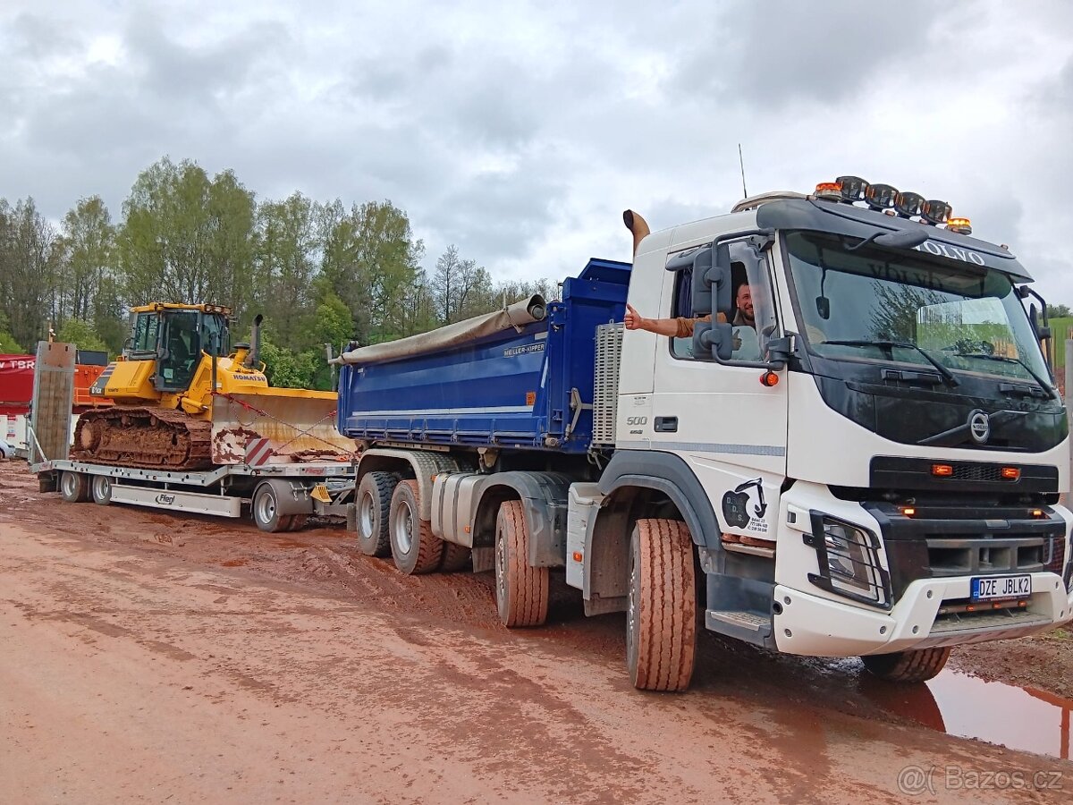 Volvo Fmx 500 třístranný sklápeč 8x4 - 5