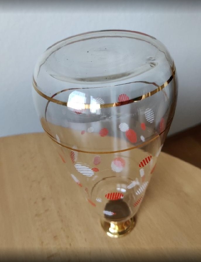 retro čs. skl. karafa v brusel. stylu BOROCRYSTAL - 5