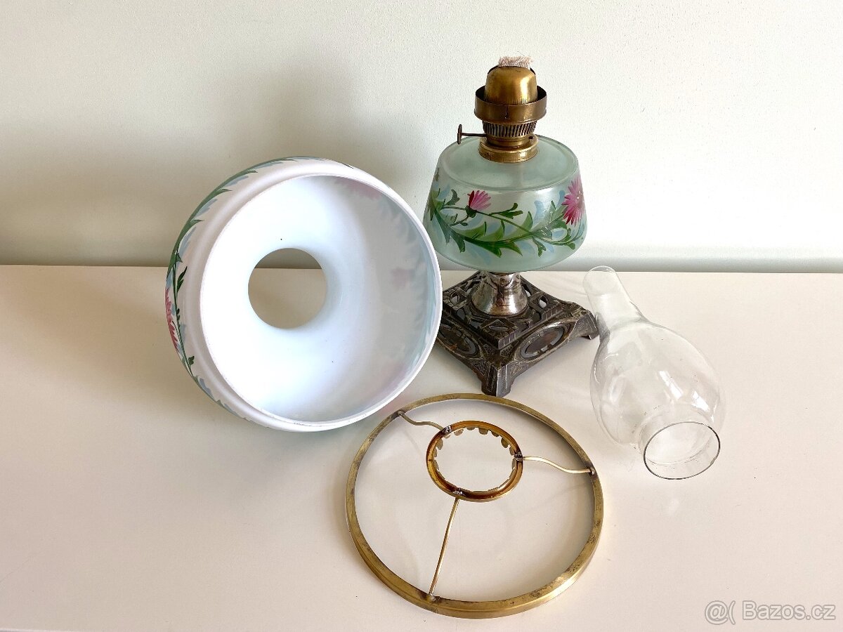 Stará petrolejová lampa značka Lampagyar - 5