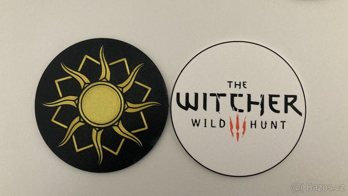 Zaklínač - The Witcher - Sada podtácků se stojanem - 5