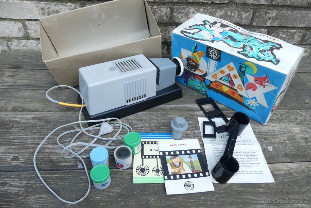 Dětská promítačka DIAX 3 a 4 pohádky - 5