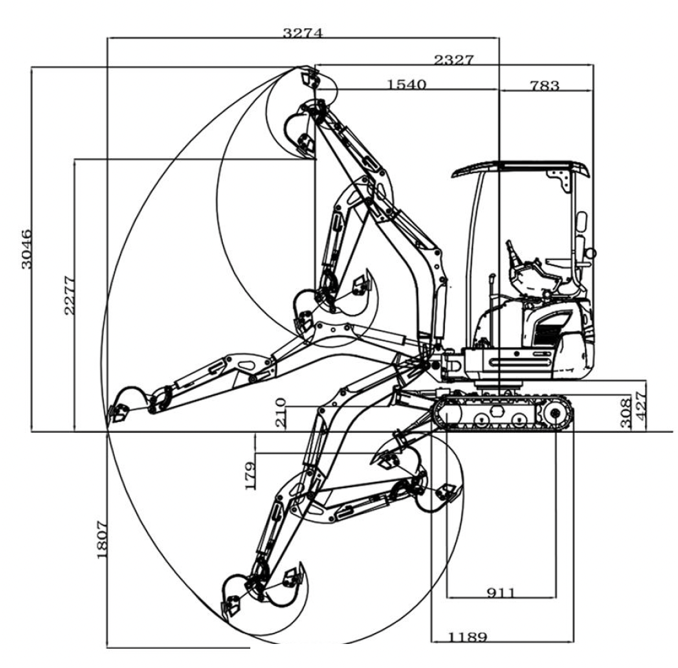 Minibagr RIPPA R15 ECO motor Kubota - 5