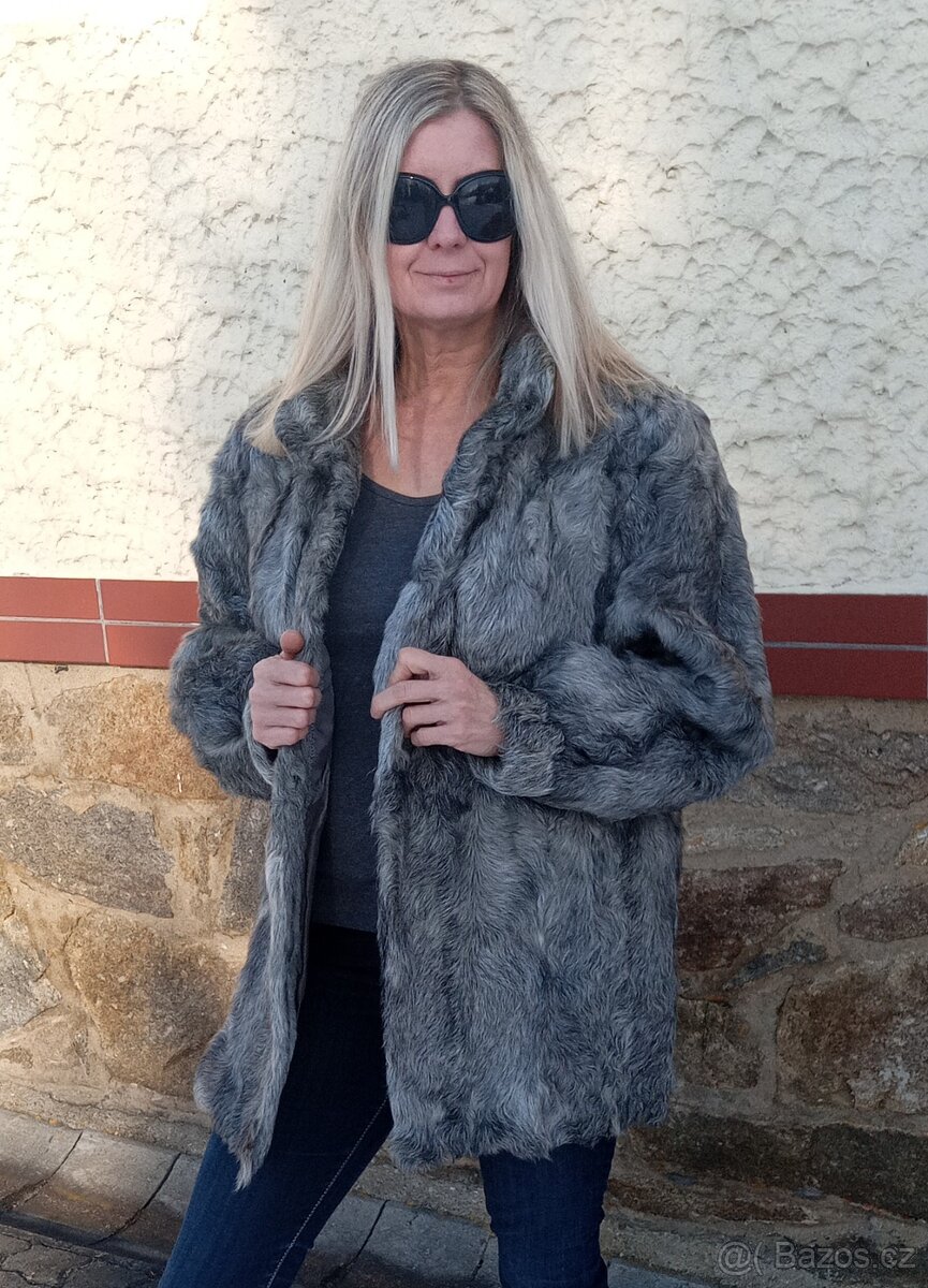 Dámský kožich KARA - 5