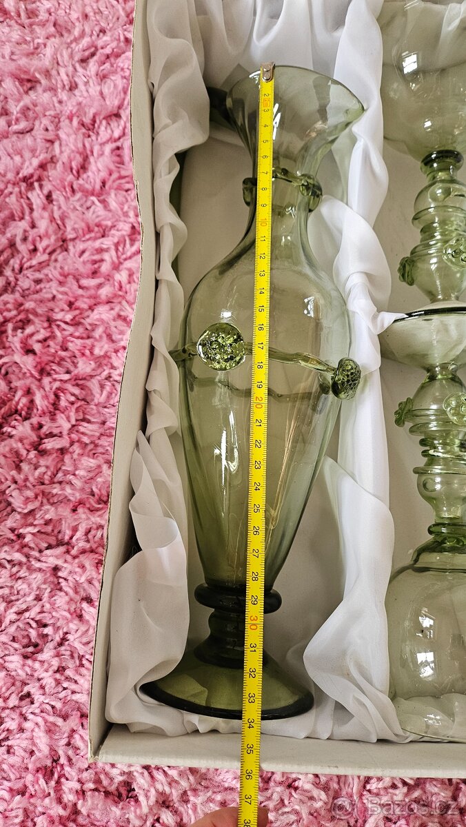 Karafa a číše ruční výroba - 5