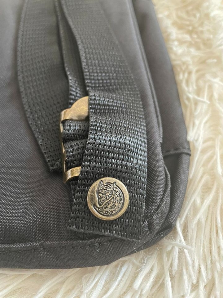 Batohy Fjällräven Kanken černý s hnědými prvky 7L - 5