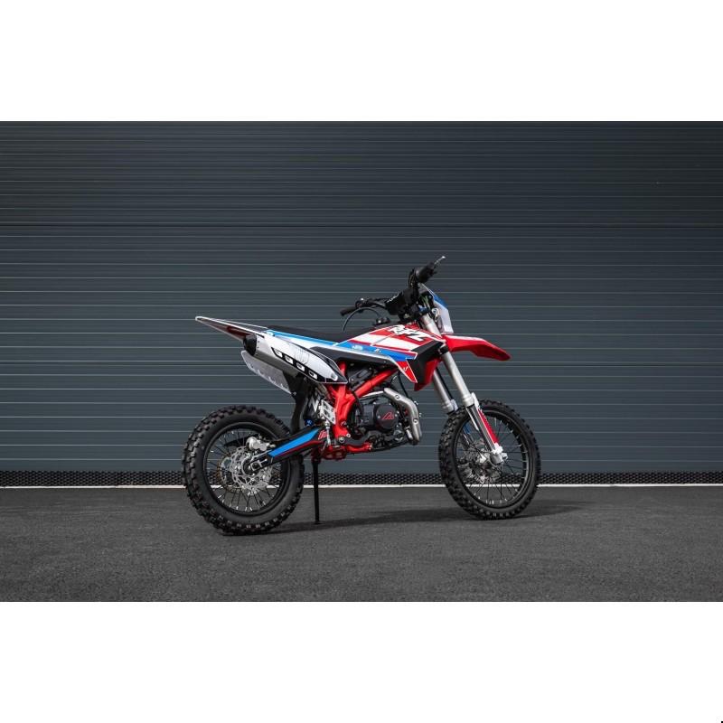 Pitbike Leramotors Thunder 125ccm, kola 17/14, cervena