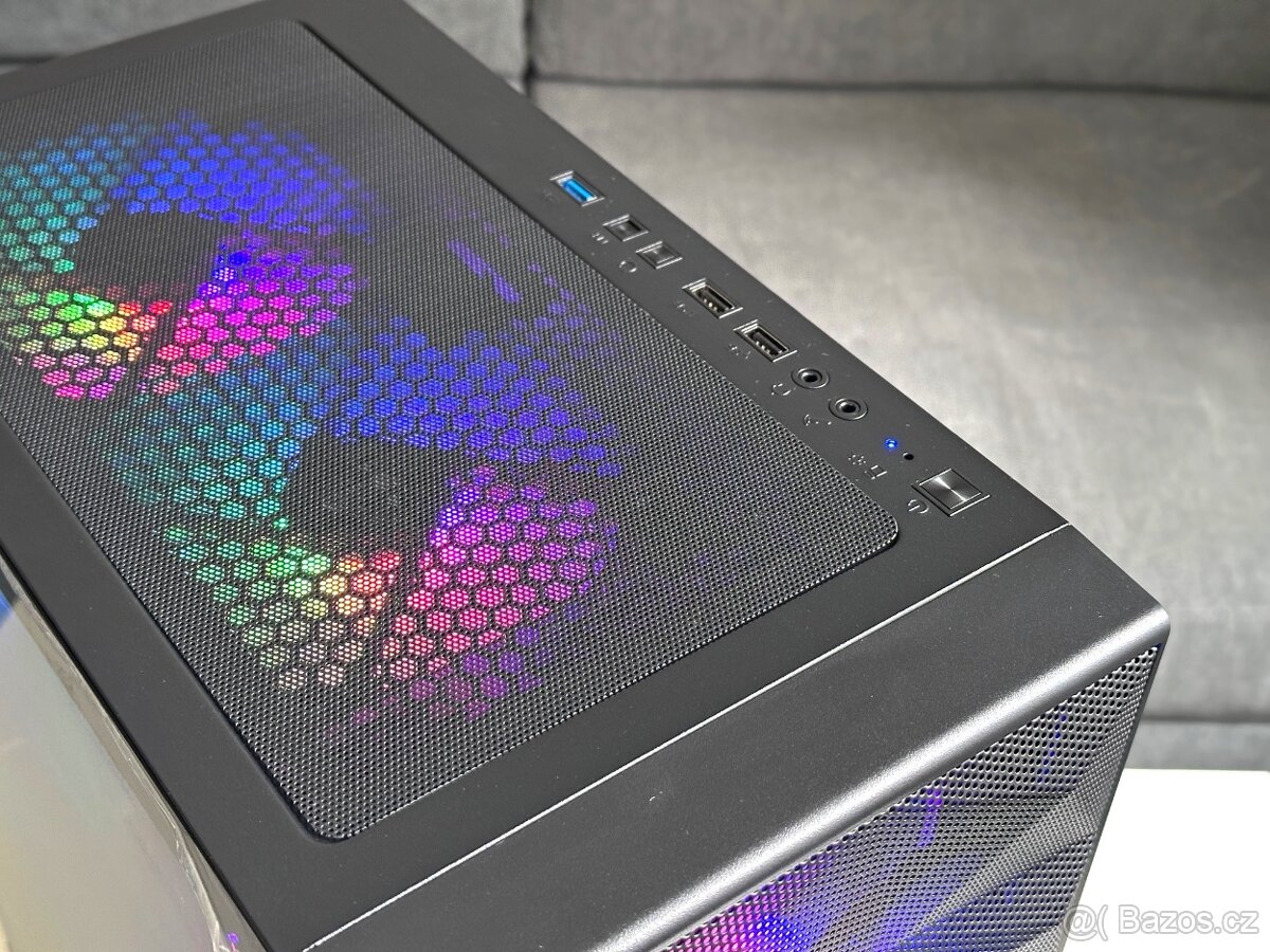 Herní PC Ryzen 5 3600, RX 5600 XT 6GB, RAM 16GB, SSD 500GB - 5