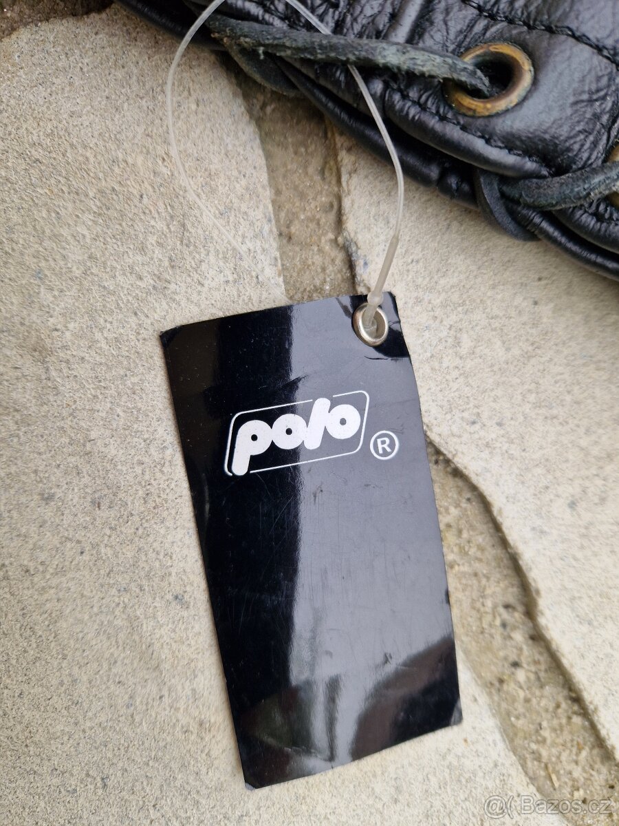 Kožené šněrovací kalhoty Polo 2XL-49x89x117x20 cm - 5