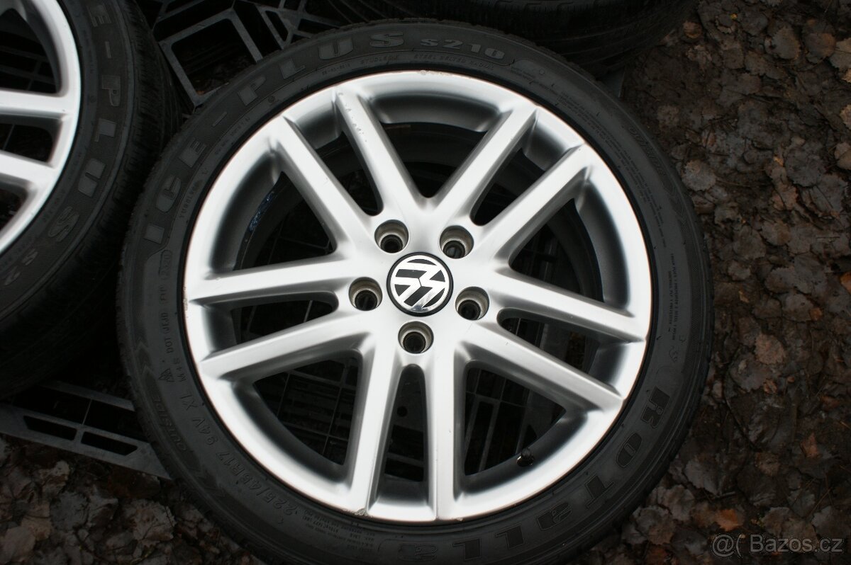 original VW a take Audi Seat Skoda sada alu kol R17 - 5