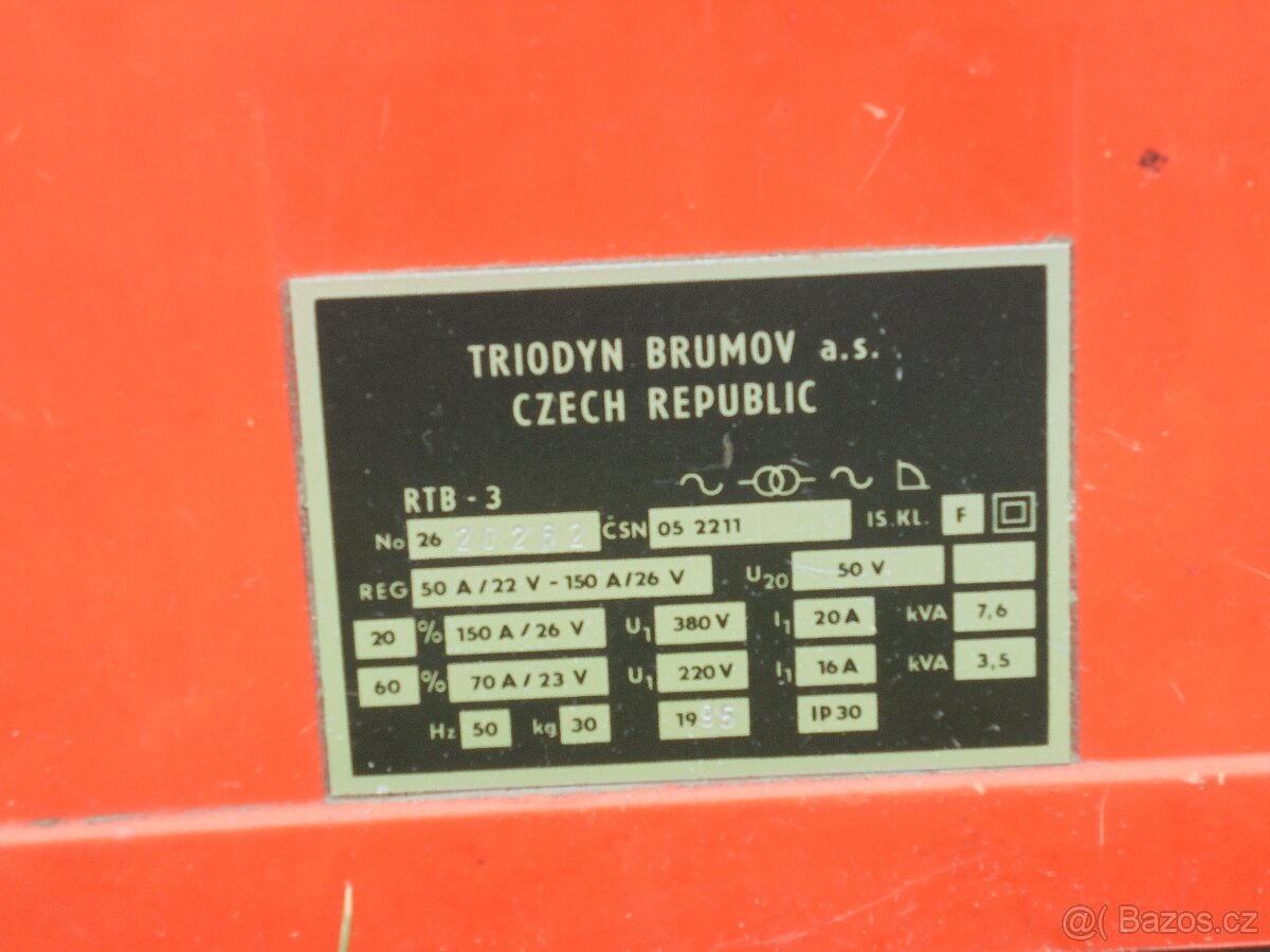 SVAROVACI TRAFO RTB 3 - 5