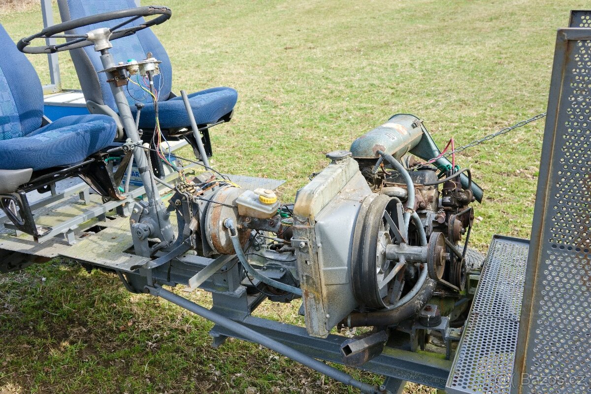 Traktor domácí výroby. - 5