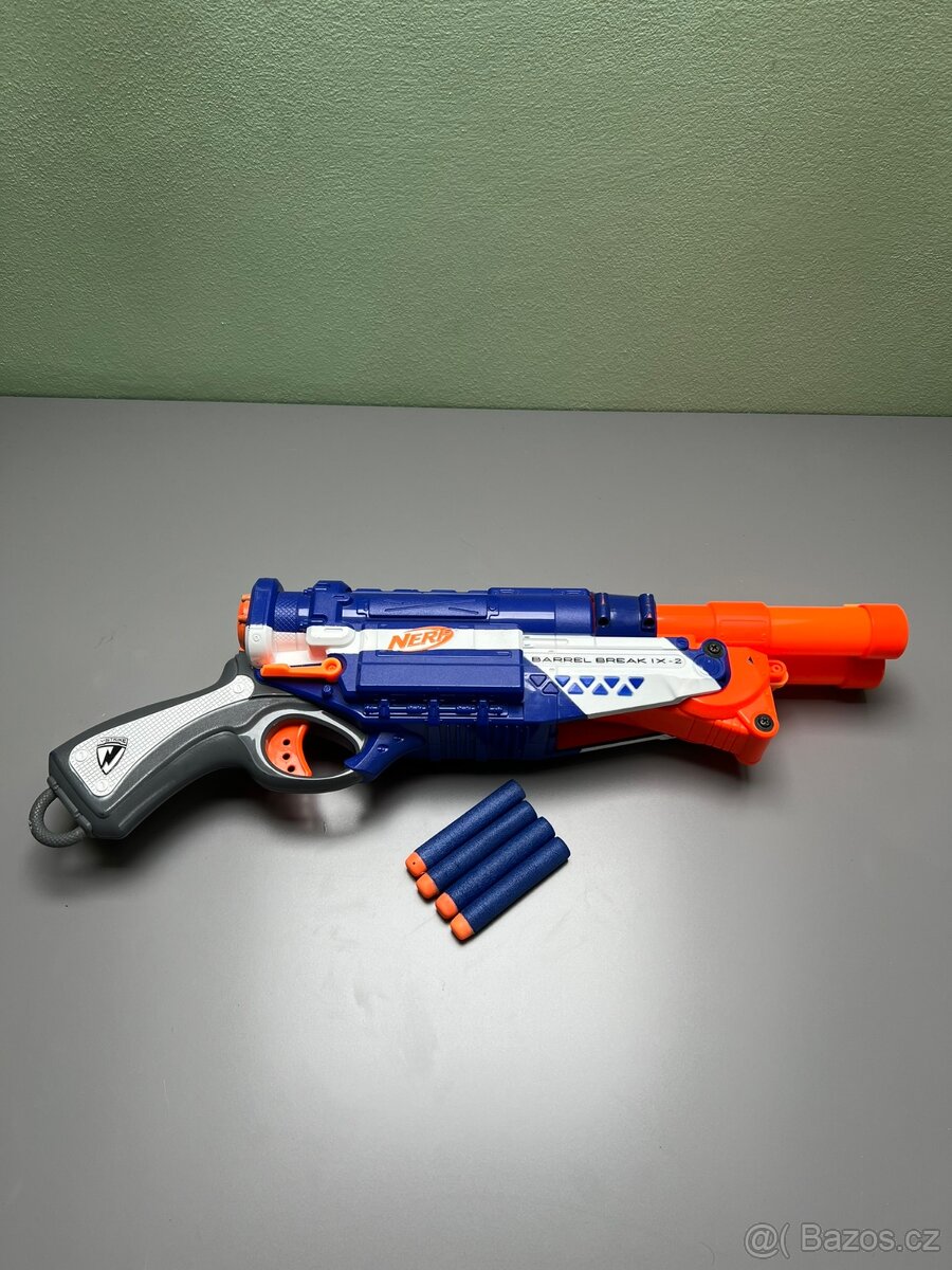 Nerf Pistole Brokovnice -Dobrý stav - 5