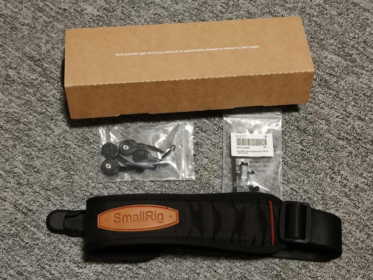 Luxusní popruh styl kotvičky SmallRig na foto gimball, nový - 5