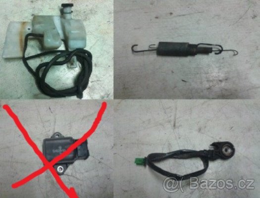 Honda CB600F Hornet díly 98-03 - 5