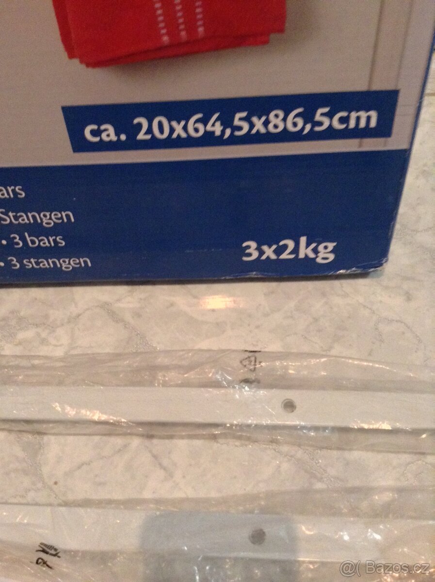 prodám věšák na dveře kovový - 5