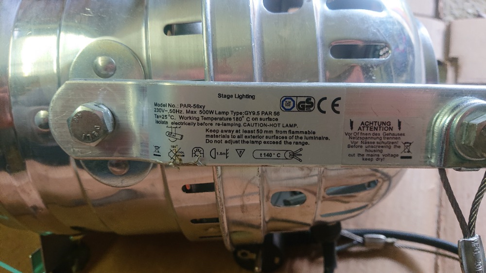 Pódiové světlo - Stage Lighting - 5