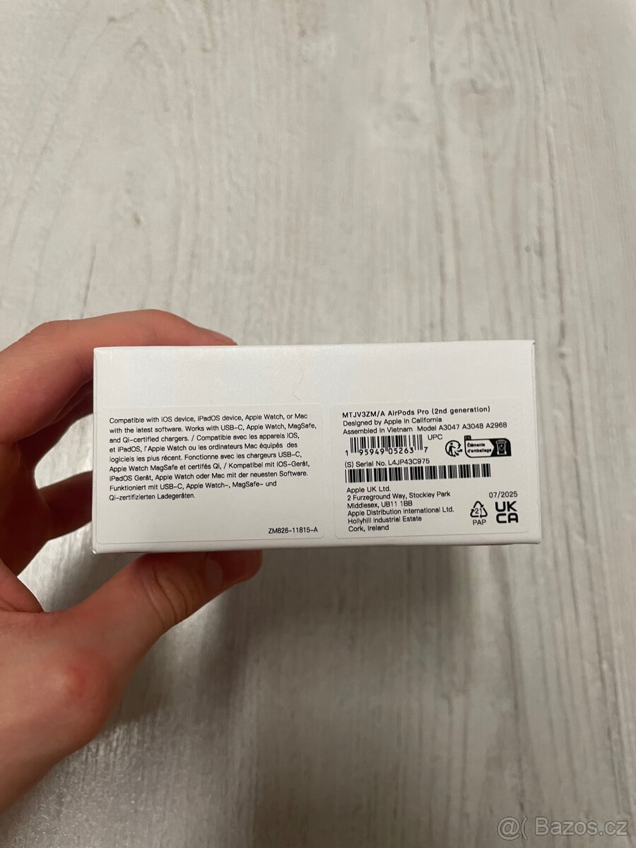 Nerozbalené AirPods Pro 2 generace anc - 5