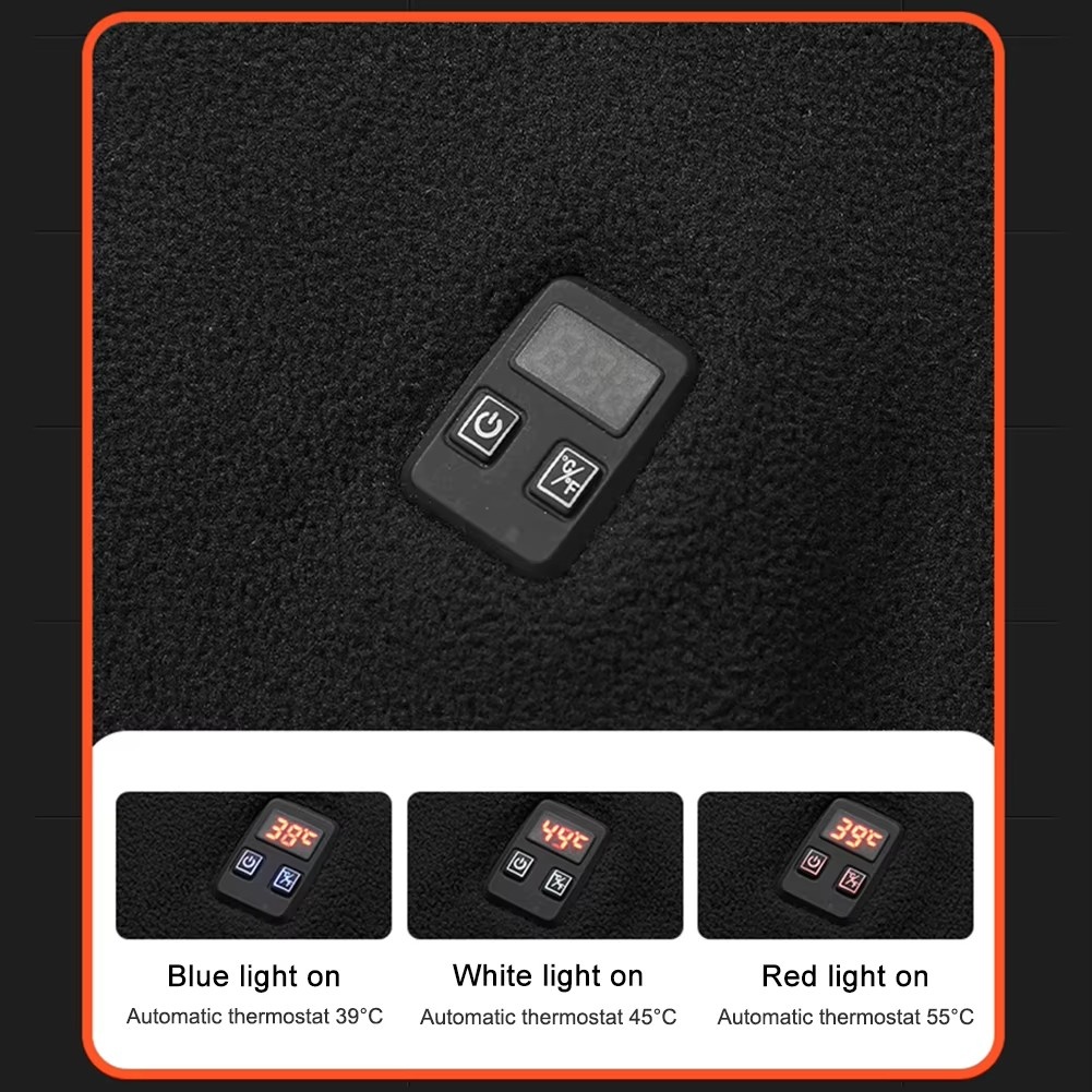 VYHŘÍVANÁ MIKINA DÁMSKÁ, PÁNSKÁ 9 VYHŘ.ZÓN - 5