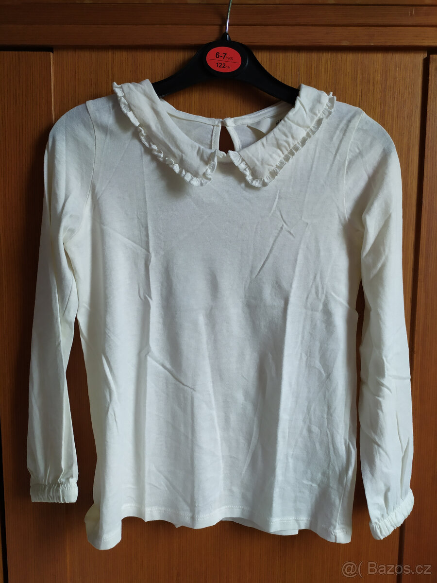 Nový set vánoční šaty + halenka, H&M, vel. 128 - 5