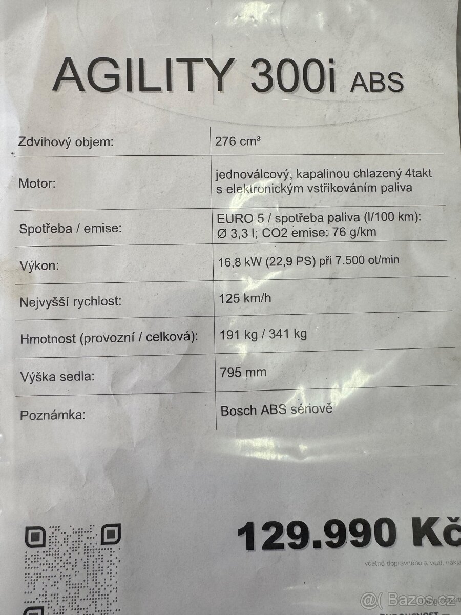 Kymco Agility 300 ABS - 5