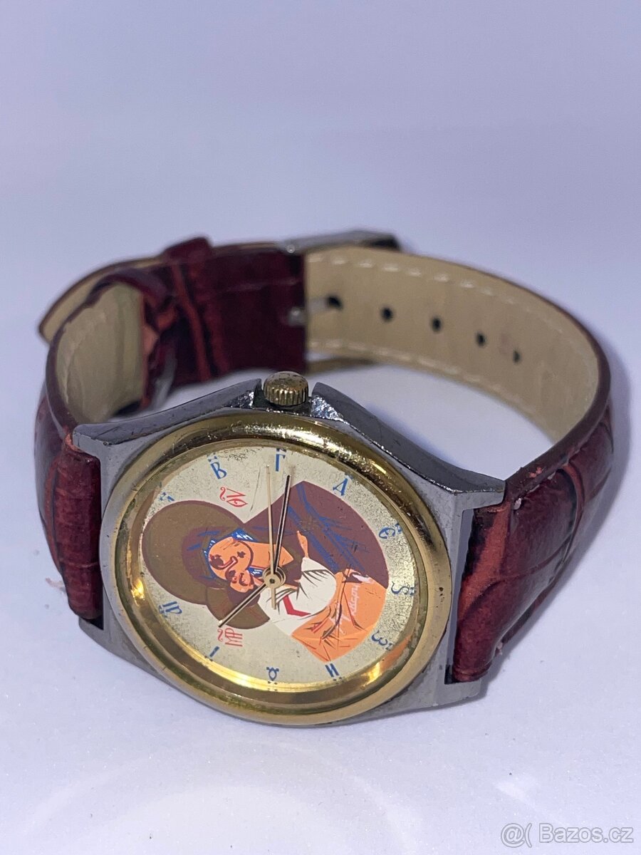 Luch quartz hodinky – ikona Bohorodičky - 5