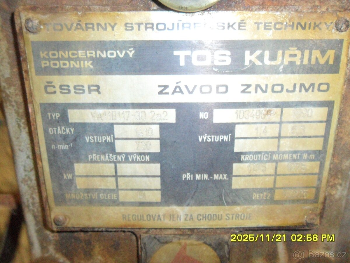 Variátor Tos Znojmo - 5