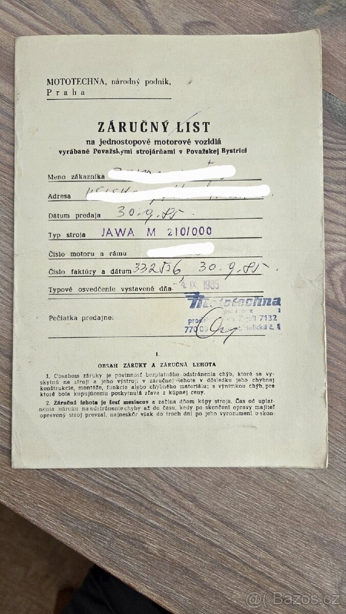 Prodám Babettu 210. - 5