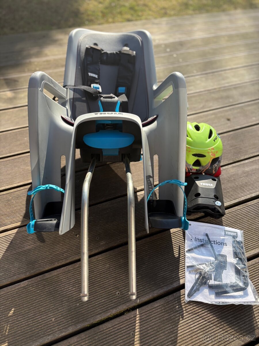 Cyklosedačka Thule RideAlong - polohovatelná, vč přilby - 5