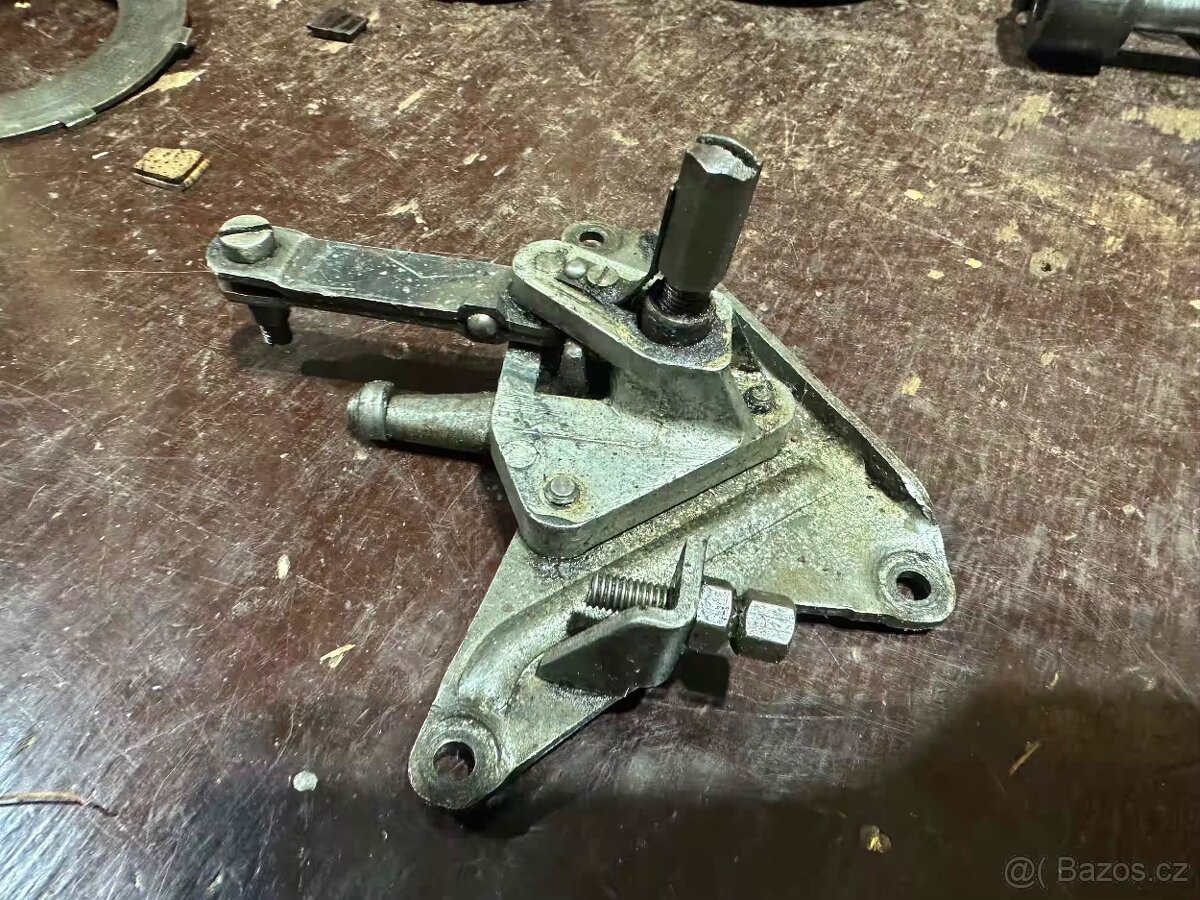 VYPÍNANI spojky, spojkový poloautomat JAWA 250/353 - 5