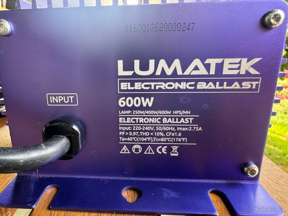 Lumatek předřadník 600W - 5