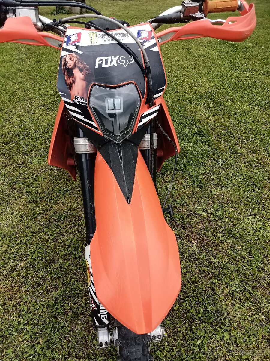 KTM EXC 450 racing