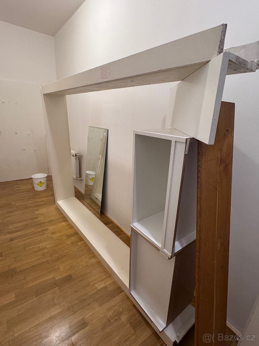 Francouzské dveře z masivu s rámem - 5