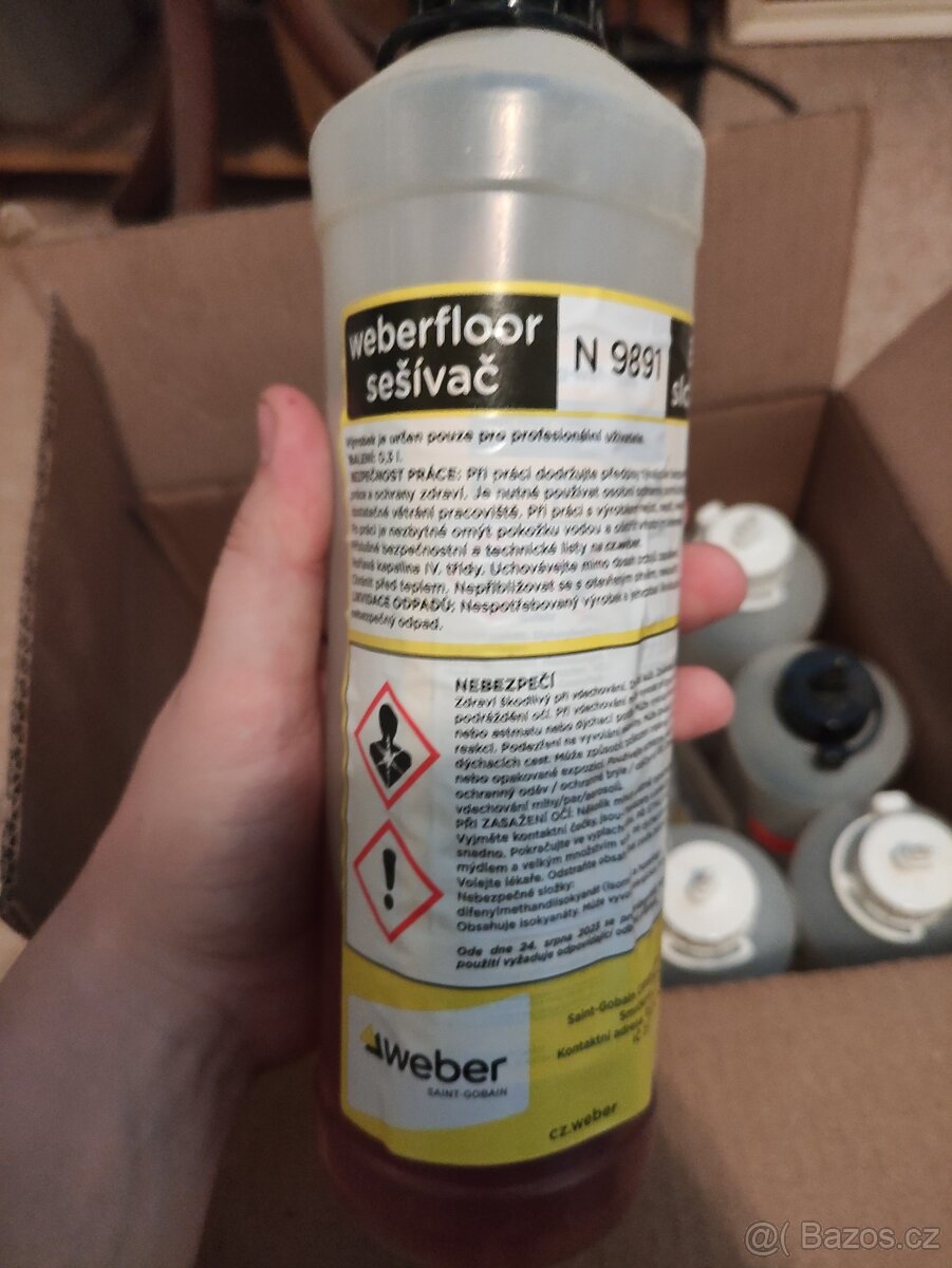 Weber sešívačka dvousložkový epoxid - 5