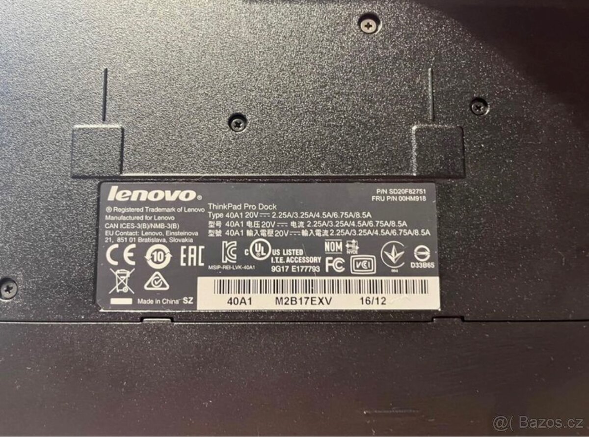 Dokovací stanice Lenovo - 5