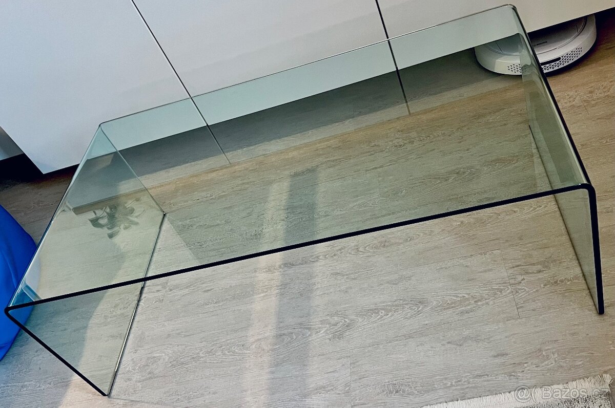 Designový skleněný konferenční stůl - 5