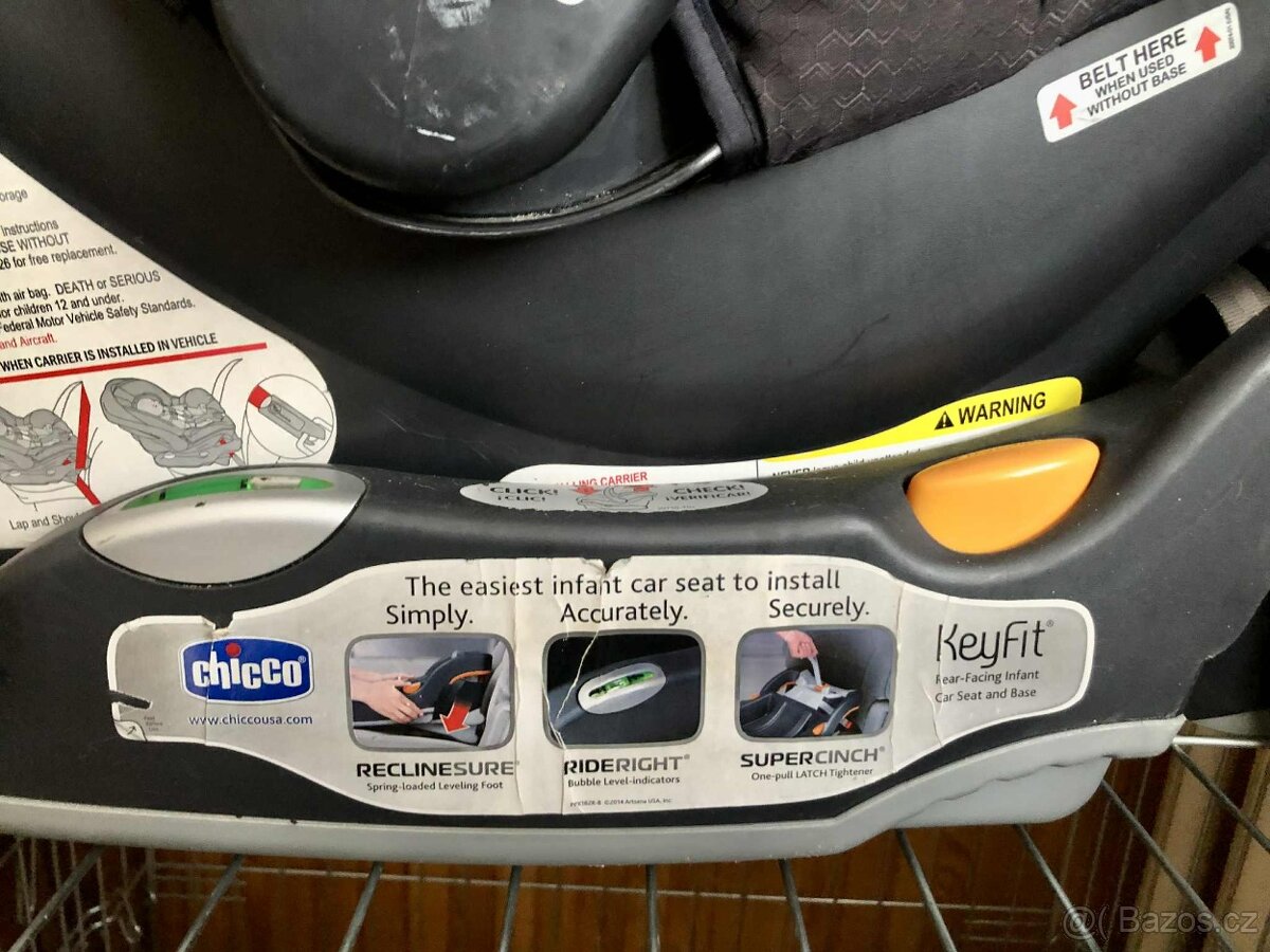 Chicco KeyFit 30 – autosedačka pro novorozence + základna - 5