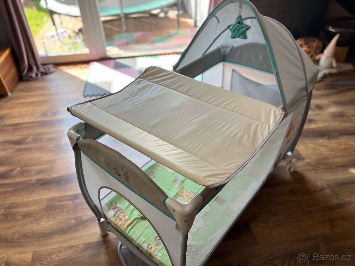 CAM Daily Plus – cestovní postýlka + kokosová matrace - 5