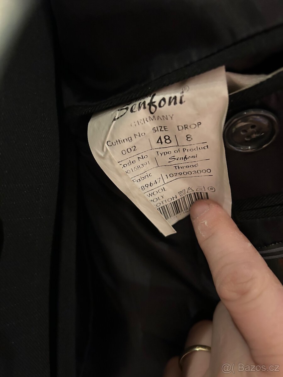 Pánský oblek 48/48 - 5