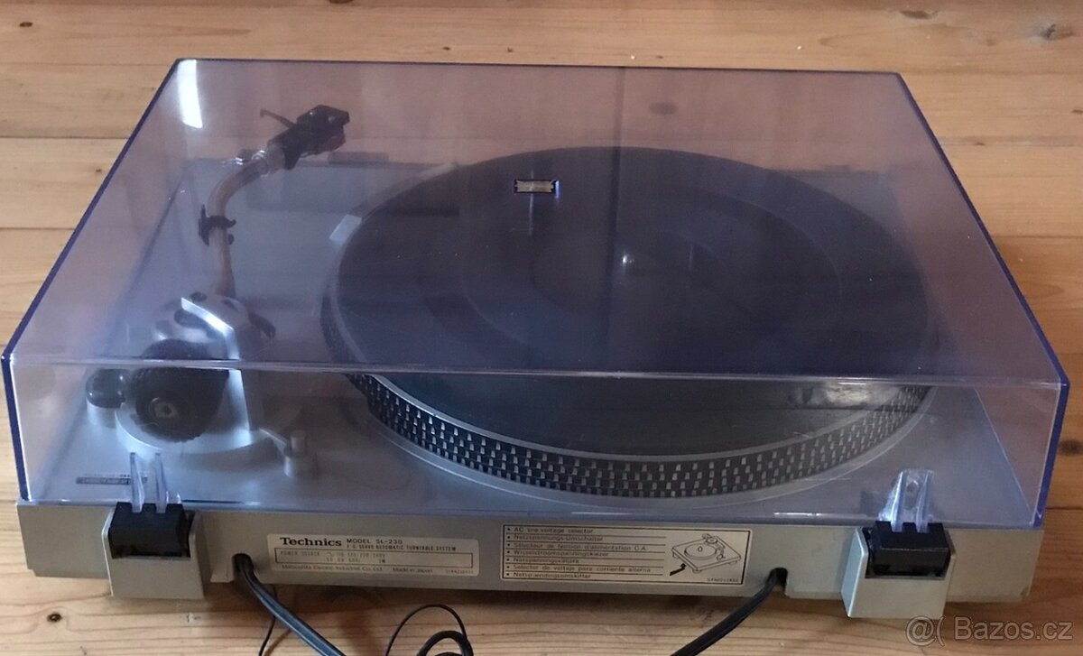 KVALITNÍ GRAMOFON TECHNICS SL-230 ( 1978) PLNÝ AUTOMAT - 5