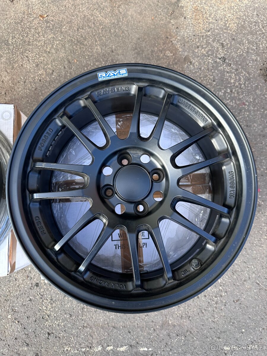 Rays Engineering RE30 JDM 4x100 16x7 - 5